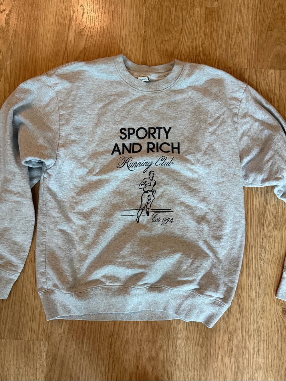 Sporty and Rich 'Running Club' Crewneck